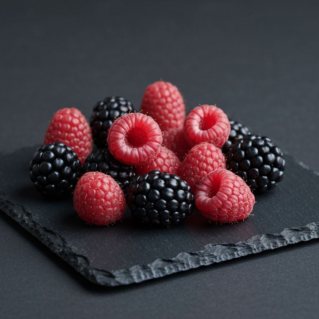 Vörös és fekete bogyók